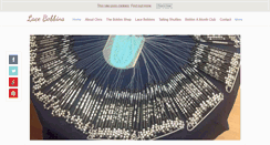 Desktop Screenshot of lace-bobbins.co.uk